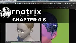Ornatrix/3ds Max. Episode 6.6. Overview of how to create short haircuts for mobile games.