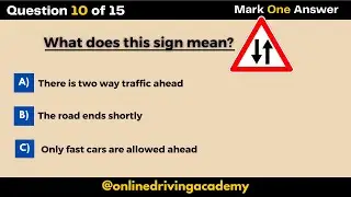 Learner's License Test October 2023 | Real Test Questions | South Africa
