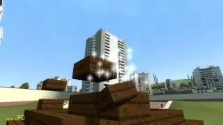 garry's mod 13 создал дом из майнкрафт