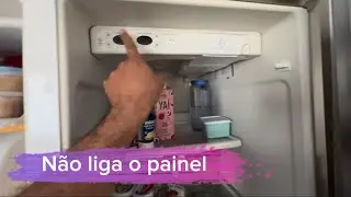 Geladeira Electrolux ss76 não liga o painel