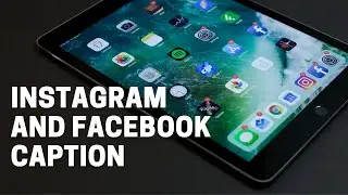 Instagram and Facebook Caption for Bio and Profile Picture