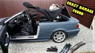 BMW e46 CABRIO Restoration Part 1