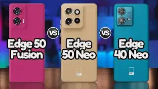 Moto Edge 50 Neo Vs Moto Edge 40 Neo Vs Moto Edge 50 Fusion | @Eficientechs👈👀