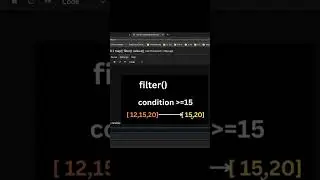 filter () function in python #python #techcodio