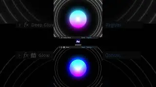 Glow vs Deep Glow. Which Effect Wins ? Adobe After Effects #aressae #aftereffects #motion