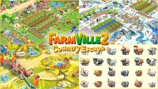 FARMVILLE 2 | DREAM FARM LEVEL 246, ALL SHOW ANIMAL GOLD COSTUME UNLOCKED, ALL ANIMAL PARK COMPLETED