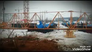 Как собирают краны. Как собирают башенные краны