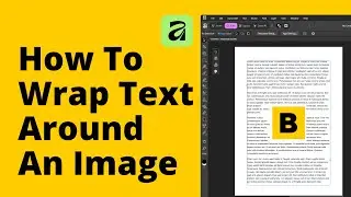 How to Wrap Text Around An Image in Affinity 3