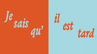 Marie-Flore - Je sais qu'il est tard (Official Audio)