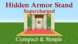 Minecraft Tutorial : Hidden Armor Stand Supercharged