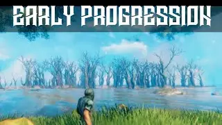 Crafting Materials Progression in Valheim Meadows, Black Forest, and Swamps