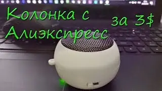 Переносная колонка c Алиэкспресс за 3 доллара (Aliexpress 3$)