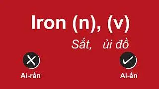 Lỗi phát âm   21 từ tiếng Anh kinh điển mà các bạn hay đọc sai phần 1