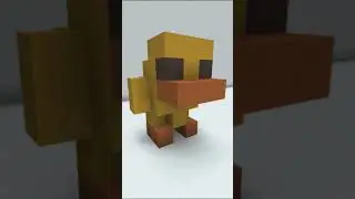 Yellow Duck | Short Minecraft Build Tutorial