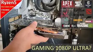Rakit PC Gaming 3 Jutaan lagi, SPEK GAHAR! Listrik 450VA bisa | Ryzen5/SSD/1TB HDD/VGA 8GB DDR5