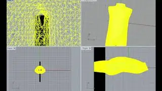 Scanning the object before 3D fitting