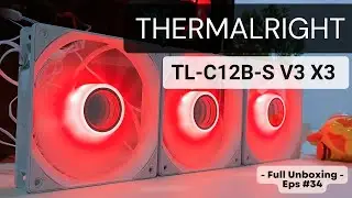 Future of Cooling! Thermalright TL C12B S V3 X3 ARGB Infinite Mirror Fans