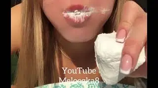 MUKBANG. Asmr. Crunch. Белая гора . И мокрый снежок и Петропаловка 💦❤️