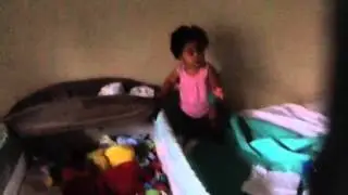 Ginger dancing to Doc McStuffins.