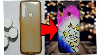 DIY Mobile Cover Making : 💯 At Home #diy #art&crafs