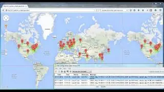 Visualizing Firewall Hits with Python and Google Maps