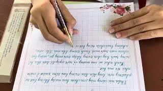 Hoàng Ngọc 09 Pen Strokes by a 10 - Year - Old Student