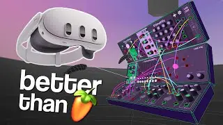 I tried making beats in VR