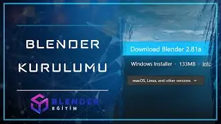 Blender Kurulumu - Blender Eğitim #2