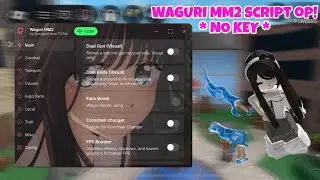 UPDATE! Waguri MM2 script OP! *NO KEY*(crosshair changer, bomb jump, silent aim, shoot murder)