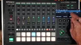 MC-707 Tutorial:  Note Shift Shortcut