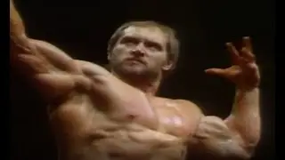Roger Walker Competing at the 1982 Mr. Olympia
