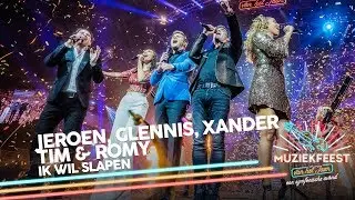 Jeroen, Glennis, Xander, Tim & Romy - Ik wil slapen | Muziekfeest van het Jaar 2019
