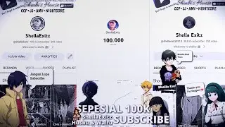 JEDAG JEDUG ALIGHT MOTION SPESIAL 100K SUBSCRIBE😎🔥||MY HUSBU & WAIFU IN SH||FAIL PARAH 😭🙏🏻