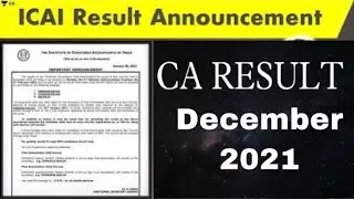 Ca result announcement / ca foundation December result/ca result /ca motivation/chartered accountant