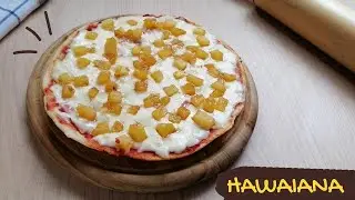 Como Hacer PIZZA HAWAIANA Sin HORNO 😋🍕🍍|Fácil y Rápido