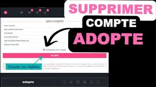 Comment Supprimer Définitivement Ton Compte Adopte #adopte #tutoriel  #tuto #amour #réseauxsociaux