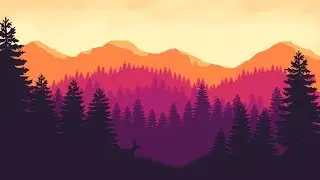 Flat Landscape -Adobe Photoshop Tutorial