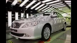 Toyota Camry 50 сборка на заводе