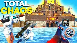 This RAID DEFENSE was INSANE - 20v5 ONLINE RAID (Rust)