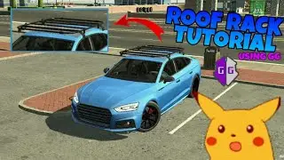 Roof rack tutorial using GG | Car parking multiplayer