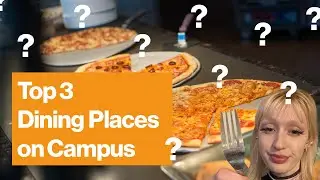 Top 3 Dining Places on the RIT Campus