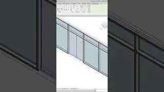 How to add doors to curtain walls in Autodesk Revit