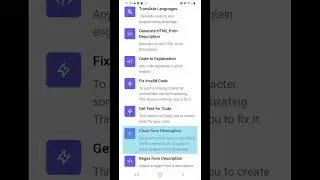 😎 Programming Helper: AI Code generator just by typing a text description. AI will create the code