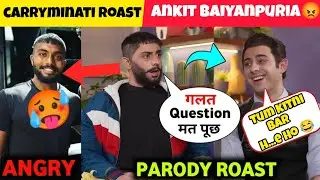 Carryminati Roast Ankit Baiyanpuria 🥵 ll Carryminati Roasted Ankit Baiyanpuria & Beerbiceps
