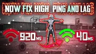 🔥 HOW TO FIX LAG AND HIGH PING IN PUBG MOBILE | LAG FIX IN PUBG | FIX HIGH PING | NINJA JEE