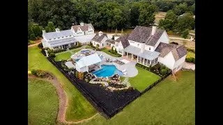 A Double Pool Paradise for Chipper Jones! 🏖️ Grotto, Waterfall, Slide & Outdoor Oasis Tour 🌟