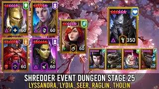 Shredder Event Dungeon Stage 25 Guide | Raid Shadow Legends