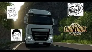 Ets2 idiots on the road, funny monents and fails #01 (German)