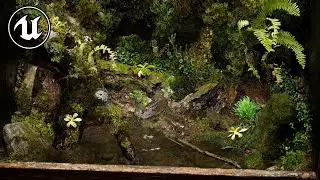 Moss Garden in UNREAL ENGINE 5 | Forest in a Bottle [UE5]