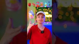 ASMR Emoji Voedseluitdaging #shorts #asmr